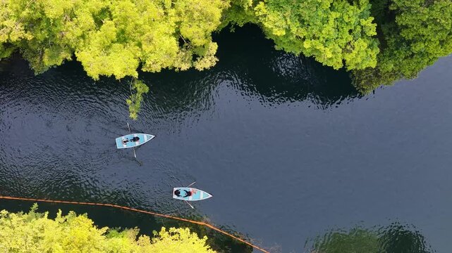 高千穂峡のボート