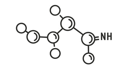 Molecular structure diagram of a chemical compound with rings and functional groups