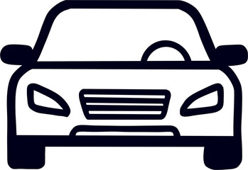 Obraz premium car vector icon