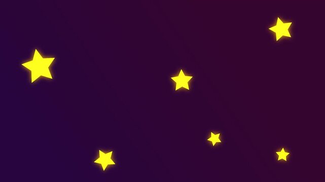 星空をエイリアンが乗ったUFOが飛行していく