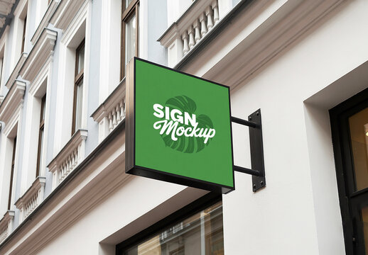 Outdoor Signage Mockup