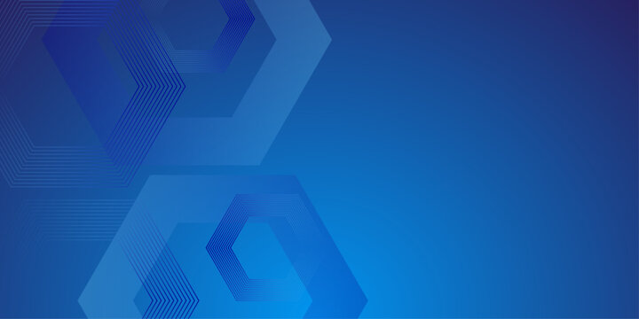 Abstract background with blue stoke hexagon. abstract digital hi tech concept background technology. Perfect for showcasing food or for use in kitchen and dining-related design, vector illustration.