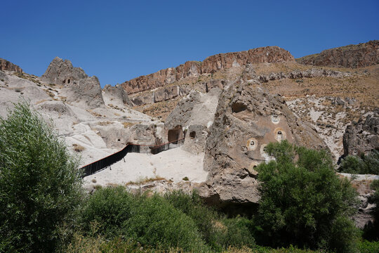 Sakli Hidden Church in Soganli Village, Kayseri, Turkiye