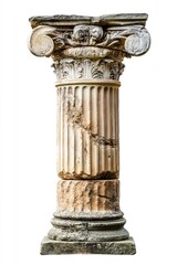 Obraz premium Greek ancient column pillar architecture greek.