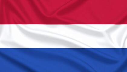 Obraz premium Netherlands national flag waving