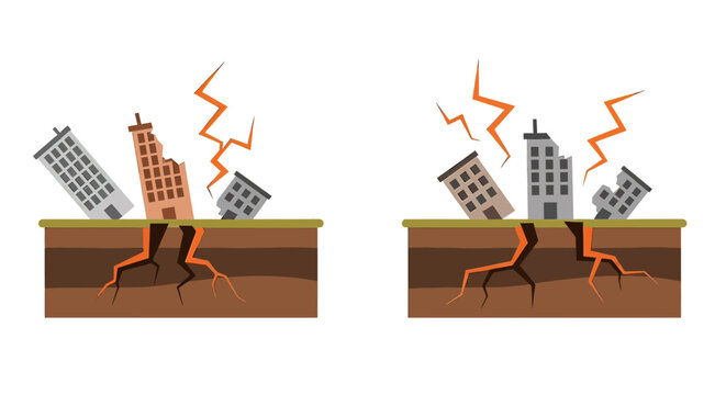 Earthquake Destruction of Buildings and Infrastructure.