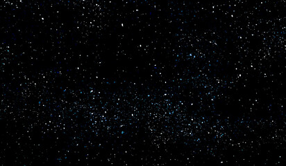 Obraz premium Space star shape sky night background, black starry cosmos abstract pattern dark blue science, textile cosmic galaxy astronomy decoration fantasy wallpaper landscape.