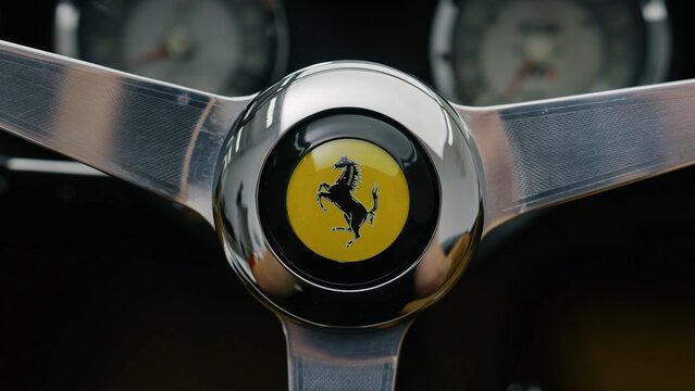 1961 Ferrari 250 GT SWB California Spider, retro, sports car.