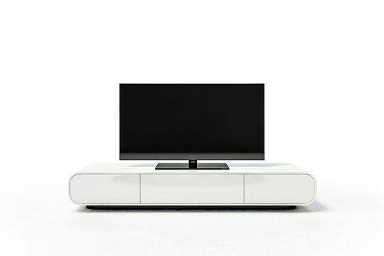 White tv benche electronics television furniture.