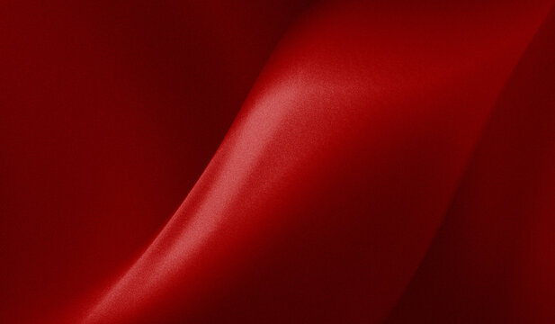 luxury metallic red design with soft flowing waves and smooth red gradient.