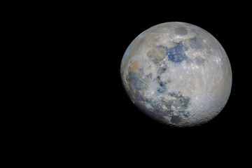 The Moon in Color © G. W. Haupt