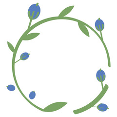 decorative floral ornament © 23HaeHae