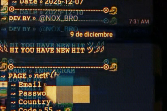 Script code on monitor, closeup. Software development concept