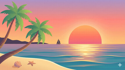 Obraz premium a sea background