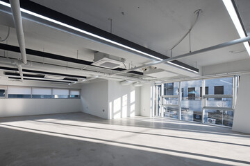 Obraz premium Modern building facade and exterior architectural details with repeating patterns and textures.