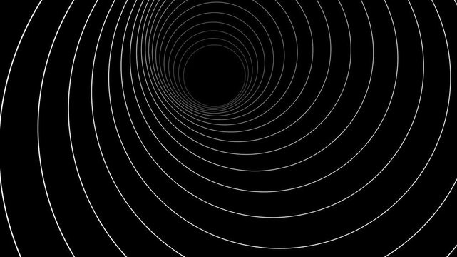 Kinetic Shape 54 &ndash; Dynamic Geometric Motion Graphics Animation, Abstract Moving Forms, Modern Minimal Design Elements for Promo and Social Media