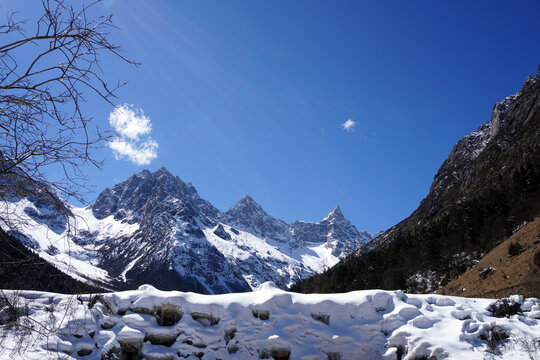 Bipenggou Valley (Bipenggou National Park) is a natural reserve located in northern Sichuan, China