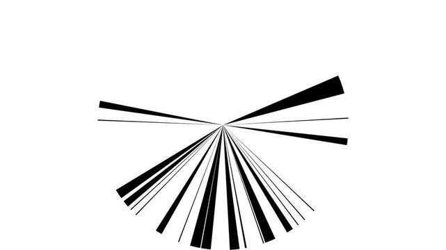 Kinetic Shape 91 &ndash; Dynamic Geometric Motion Graphics Animation, Abstract Moving Forms, Modern Minimal Design Elements for Promo and Social Media