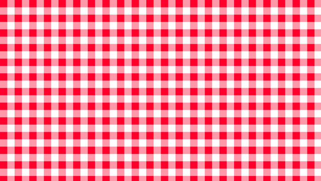 cherry red gingham plaid pattern background design