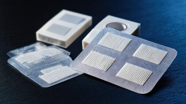 Medical Adhesive Plaster Package First Aid Supplies Professional Art