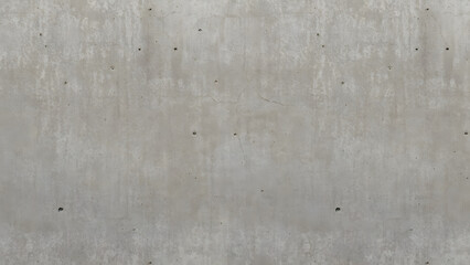 Obraz premium Rough Gray Concrete Wall Texture Background with Cracks and Holes.