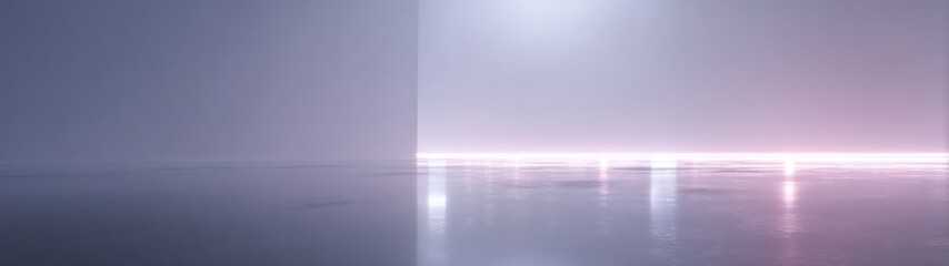 Obraz premium Abstract light and reflection illustration modern digital art background