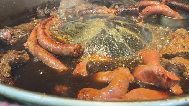 Mexico City street tacos sizzling in rich suadero and longanisa flavors