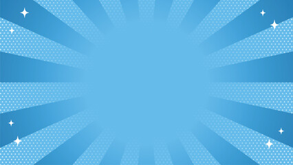 Light blue radial sunburst background with copy space for sale promotion banner design ©  camellia