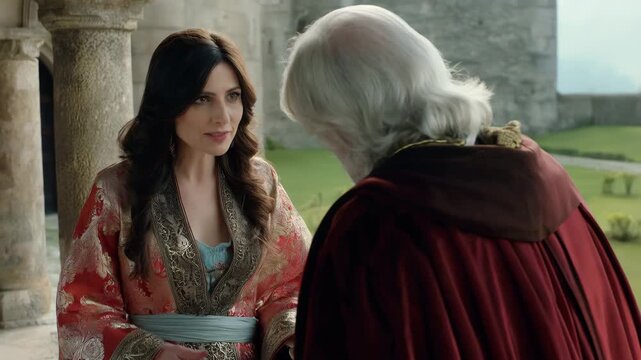 Bathsheba Spoke to the Aging King David to Remind Him of the Promise That Their Son, Solomon, Would Rule as King After David