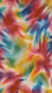 Vibrant tie dye colorful fabric texture.