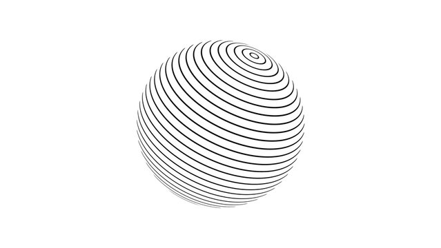 Kinetic Shape 17 &ndash; Animated Geometric Elements, Abstract Motion Design Pack, Modern Dynamic Shapes for Presentation and Social Media Content