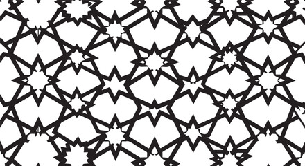 Fototapeta premium Islamic Geometric Rosette Mandala
