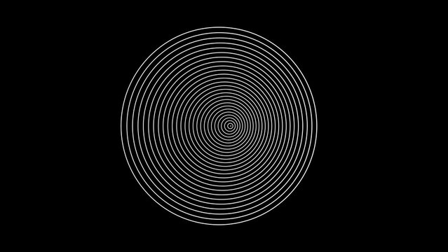 Kinetic Shape 62 &ndash; Animated Geometric Elements, Abstract Motion Design Pack, Modern Dynamic Shapes for Presentation and Social Media Content