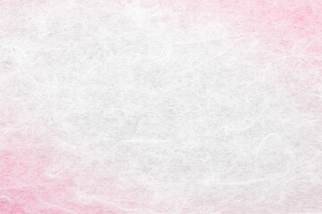 ピンク色の和紙