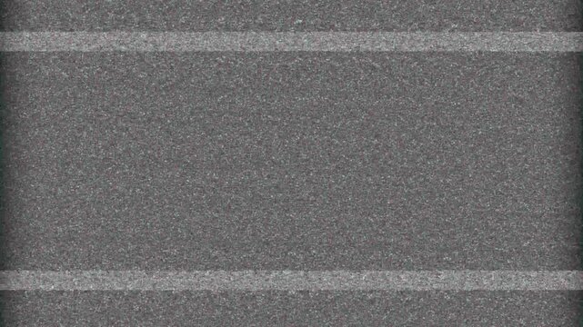 No signal tv screen noice and texture. 4K Video.