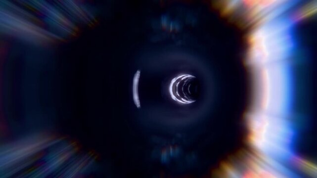 abstract background, wormhole tunnel animation, 4k seamless vj loop