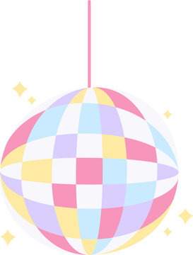 Bola Disko Dekoratif Untuk Planner Party Element