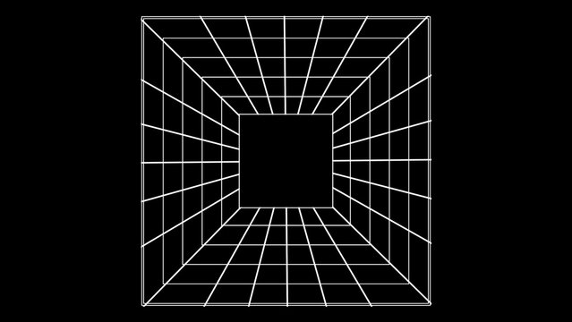 Kinetic Shape 10 &ndash; Dynamic Geometric Motion Graphics Animation, Abstract Moving Forms, Modern Minimal Design Elements for Promo and Social Media