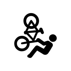 Fototapeta premium BMX Backflip Aerial