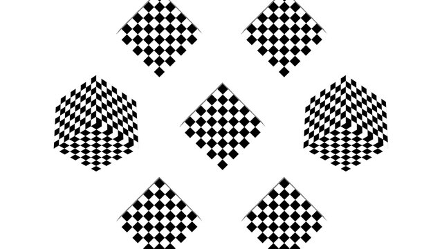 Kinetic Shape 39 &ndash; Dynamic Geometric Motion Graphics Animation, Abstract Moving Forms, Modern Minimal Design Elements for Promo and Social Media
