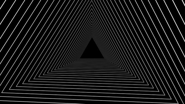 Kinetic Shape 76 &ndash; Dynamic Geometric Motion Graphics Animation, Abstract Moving Forms, Modern Minimal Design Elements for Promo and Social Media