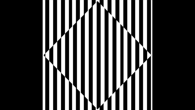 Kinetic Shape 87 &ndash; Dynamic Geometric Motion Graphics Animation, Abstract Moving Forms, Modern Minimal Design Elements for Promo and Social Media