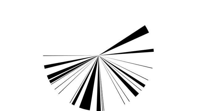 Kinetic Shape 91 &ndash; Dynamic Geometric Motion Graphics Animation, Abstract Moving Forms, Modern Minimal Design Elements for Promo and Social Media