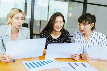 Fototapeta premium business approve and certificate concept, confirmation of business marketing document permit and certified stamping, signing on business partner paper to success, or concept of attorney and insurance