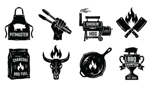 Vintage Style Grill Master Graphics