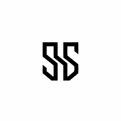 Bold and modern SSS monogram logo design.