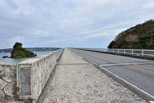 Beautiful view of Kouri Bridge 