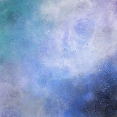 Fototapeta premium abstract watercolor galaxy 