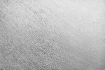 Fototapeta premium texture of old aluminum metal with scratch for background.