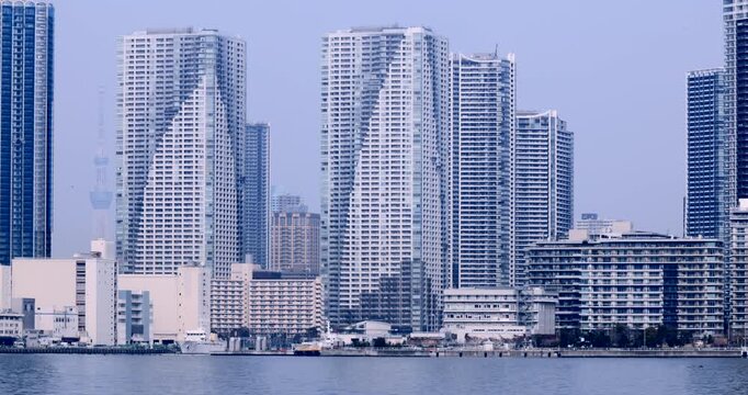 晴海・勝どきエリアの巨大タワーマンション群